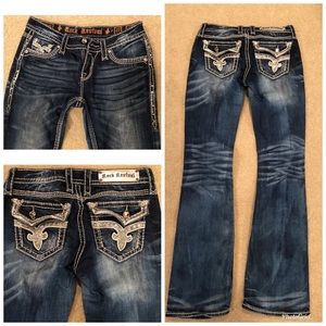 Rock Revival Jeans - Boot Cut Size 27 x 33